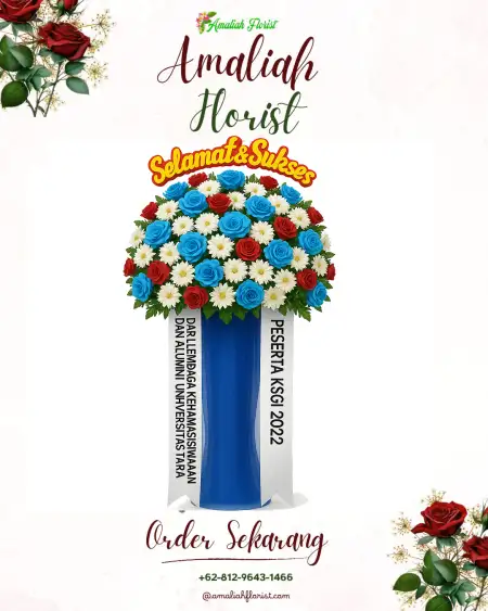 Standing Flowers Kelam Permai