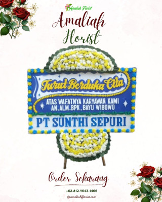 Papan Bunga Duka di Kelam Permai
